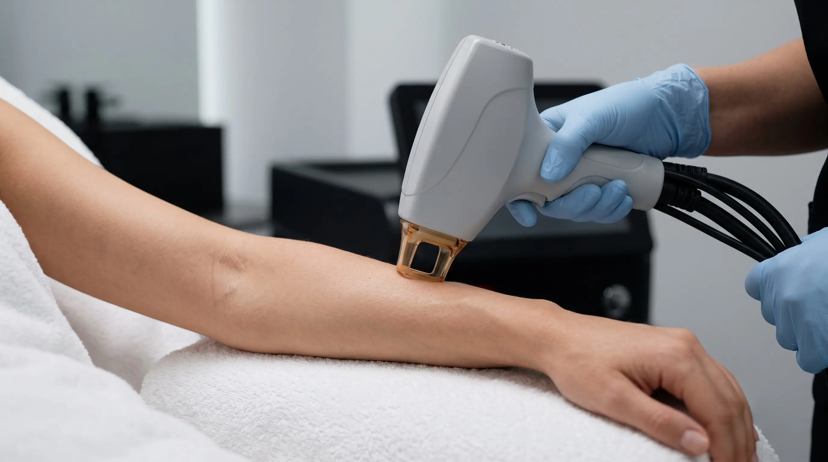 Medium Area Laser Hair Removal treatment at SKIN Las Vegas Med Spa in Las Vegas, NV